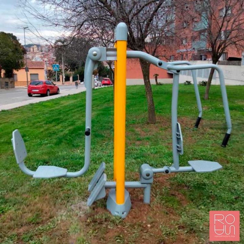 Biosaludable amb tòtem - corredor + elíptica